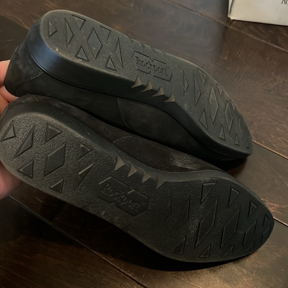 Rockport black suede loafer NIB 7.5 - Picture 7 of 8